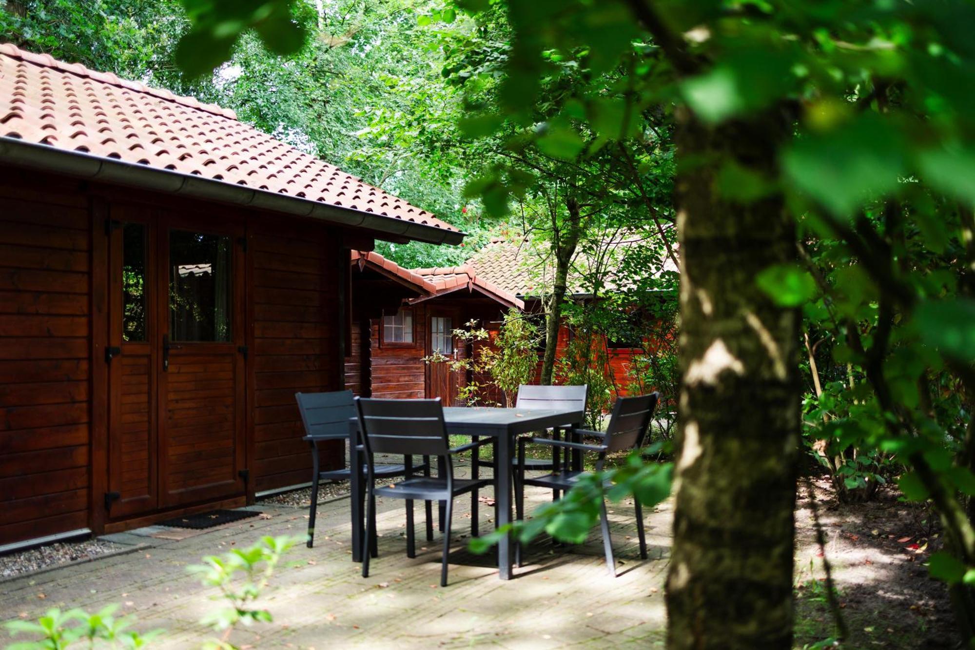 Sfeervolle Blokhut Met Fijne Buitenruimte @ Veluwe Epe Extérieur photo