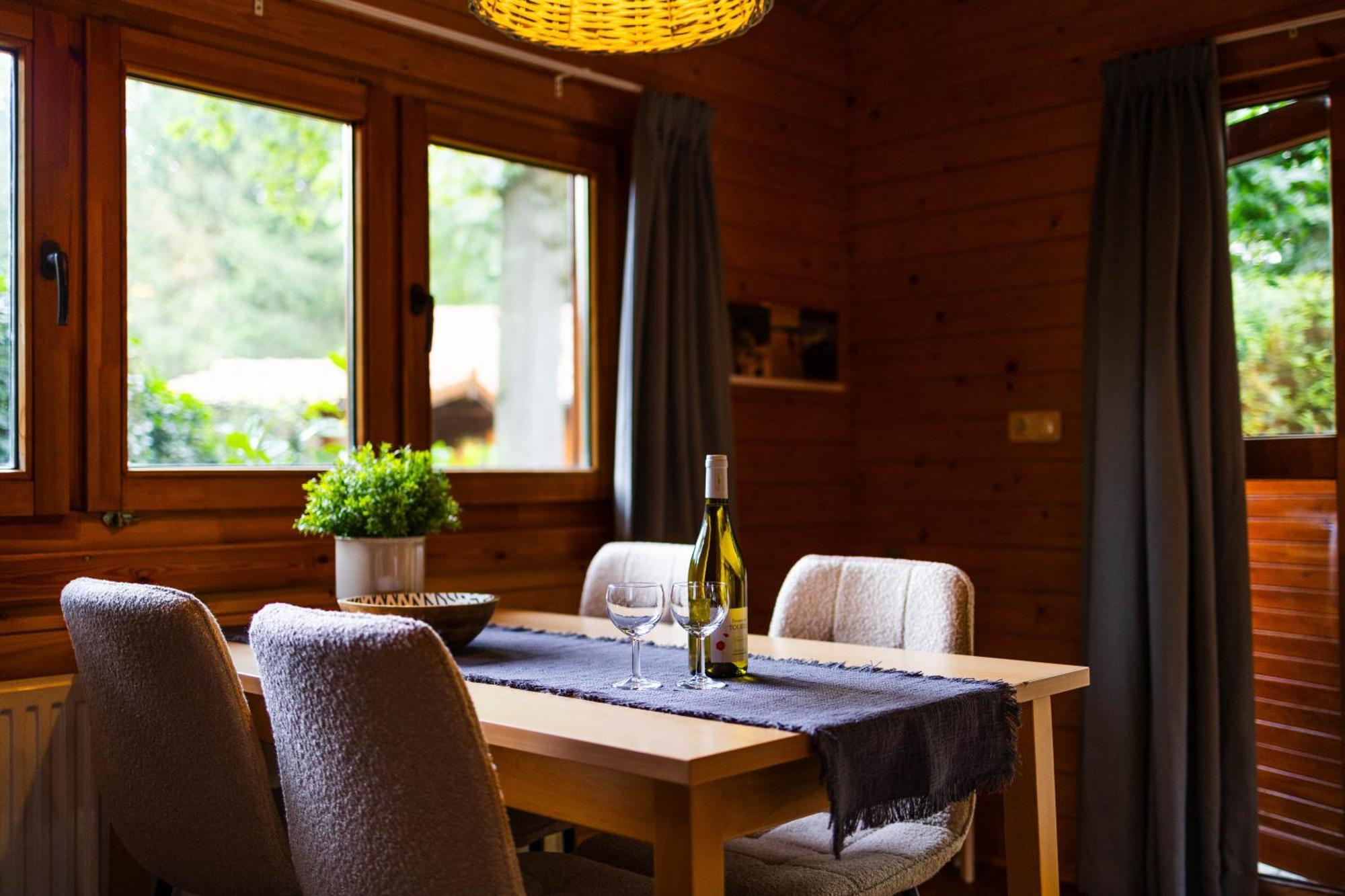 Sfeervolle Blokhut Met Fijne Buitenruimte @ Veluwe Epe Extérieur photo